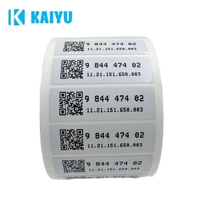 Vandeniui atsparūs QR kodo lipdukai